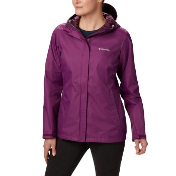 Columbia Ženske Jakne - Arcadia II Rain Ljubičaste | VRQH-92486